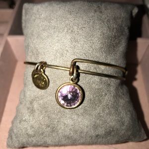 Alex & Ani - Gold Birthstone - June bracelet